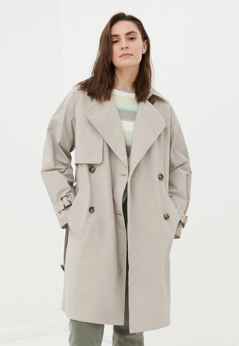 Finn Flare Trenchcoat - Grey | Damen 3 Finn Flare Trenchcoat - Grey | Damen