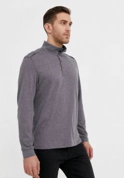 Finn Flare Herren Langarmshirt - Dark Grey Melange 12 Finn Flare Herren Langarmshirt - Dark Grey Melange -Finn Flare Verkaufsladen a1368fcf38814400a8f145294b90e280