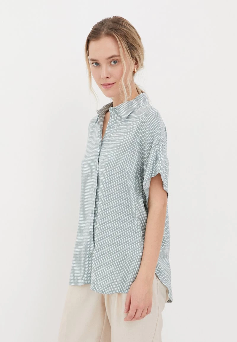 Finn Flare Hemdbluse - Green | Damen 5 Finn Flare Hemdbluse - Green | Damen – Bild 3