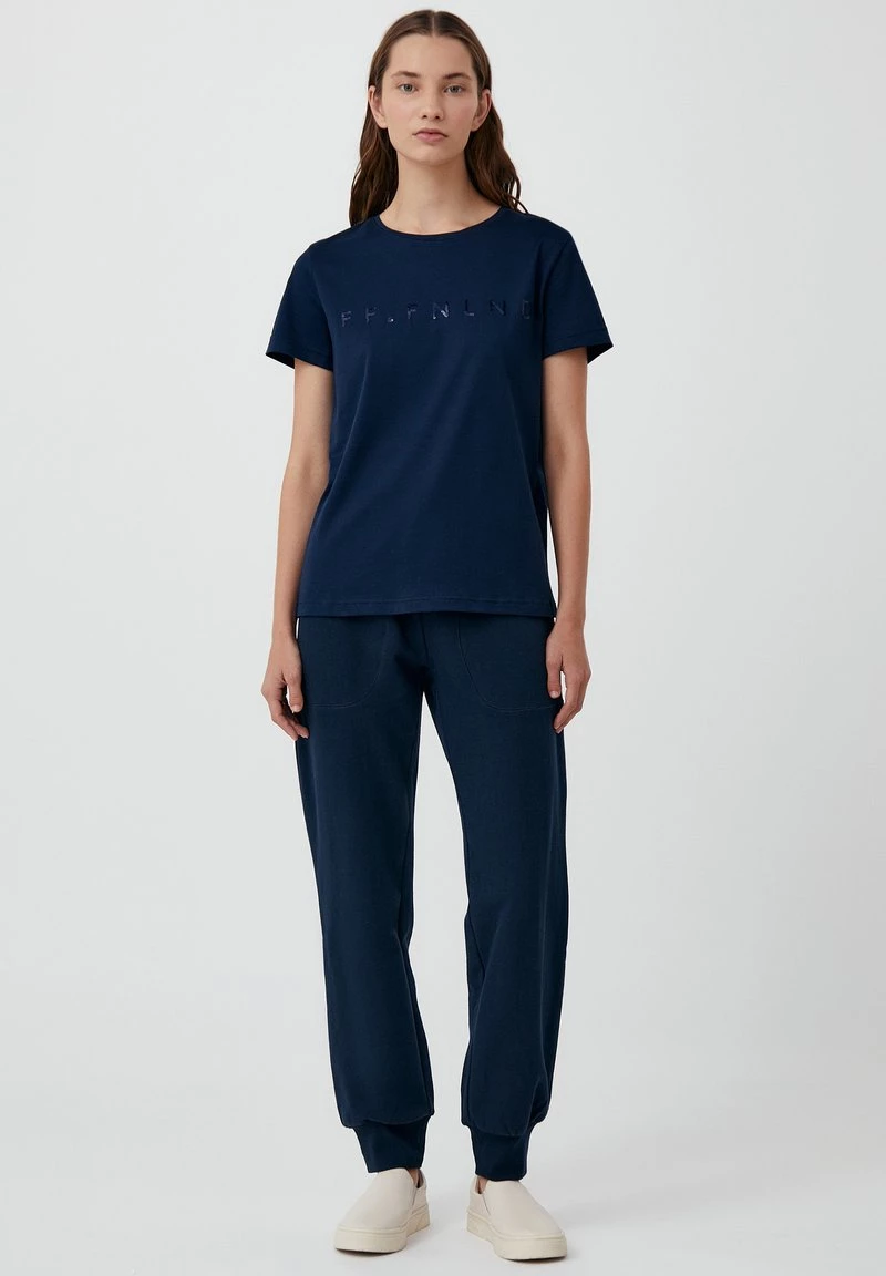 Damen FINN FLARE KURZARM - T-Shirt Print - Dark Blue 4 Damen FINN FLARE KURZARM - T-Shirt Print - Dark Blue – Bild 2