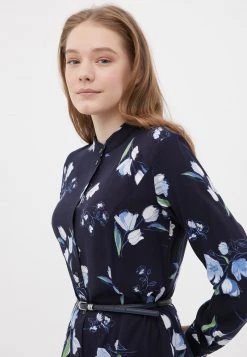 Finn Flare Damen Blusenkleid - Dark Blue 13 Finn Flare Damen Blusenkleid - Dark Blue -Finn Flare Verkaufsladen a3a3eb3265854d20b7158de859331523