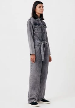 Finn Flare Damen OVERALL - Jumpsuit - Grey -Finn Flare Verkaufsladen a4065326b32949d5907cbeb73a2b99ab