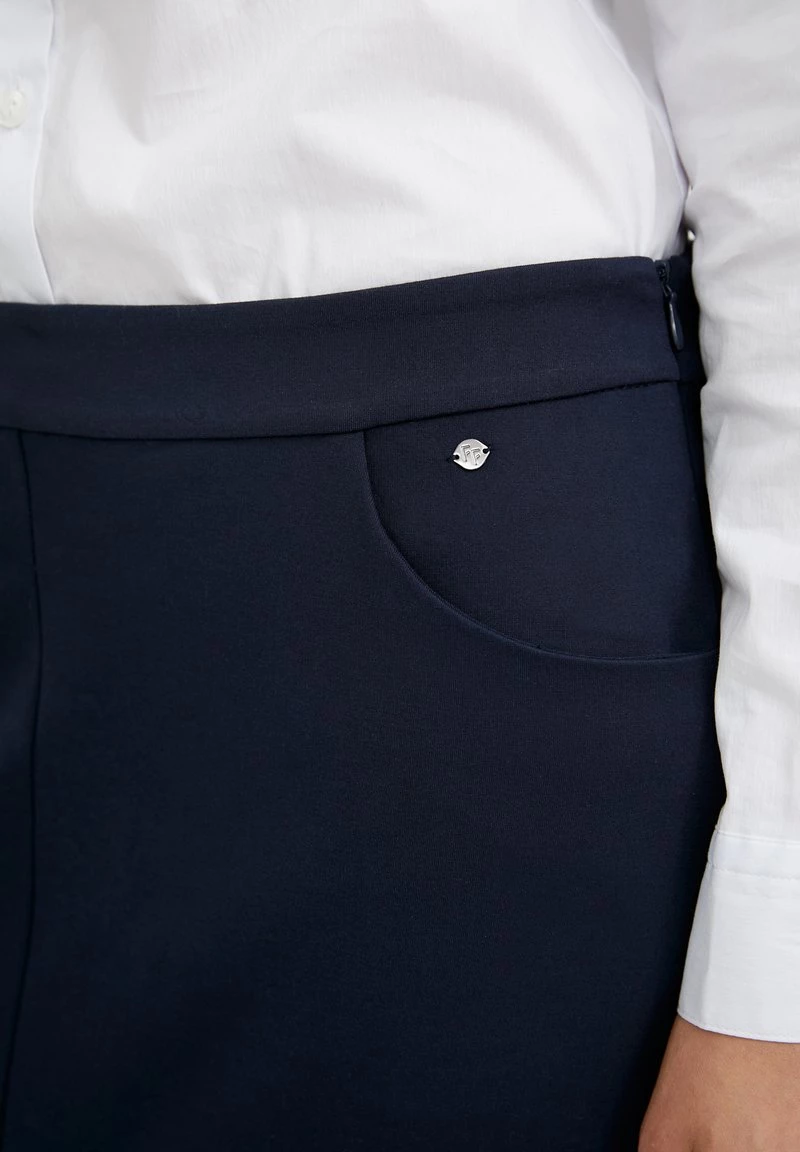 Finn Flare Damen Bleistiftrock - Dark Blue 7 Finn Flare Damen Bleistiftrock - Dark Blue – Bild 5