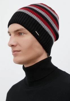 Finn Flare Mütze - Black/red | Herren