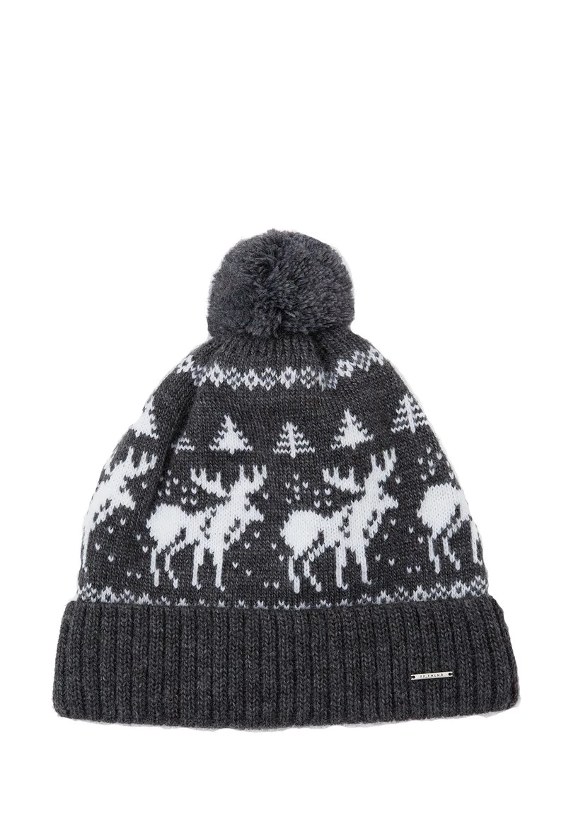 Finn Flare Herren Mütze - Dark Grey 6 Finn Flare Herren Mütze - Dark Grey – Bild 4