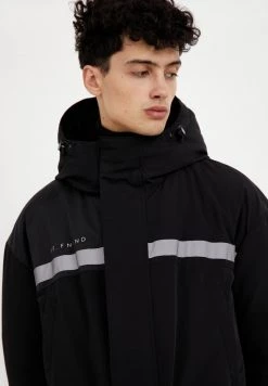 Finn Flare Herren Wintermantel - Black 14 Finn Flare Herren Wintermantel - Black -Finn Flare Verkaufsladen a4f3581af10b47a294b5a6f5cb48e433