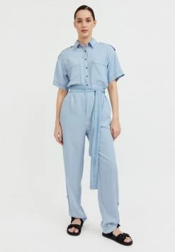 Finn Flare Damen Jumpsuit - Light Blue