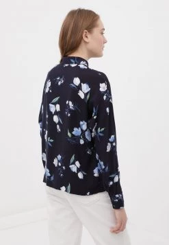 Finn Flare Damen Hemdbluse - Dark Blue -Finn Flare Verkaufsladen a5783508bd814145a1e92ef8cbdf2e80