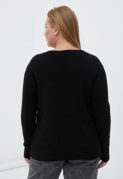 Finn Flare Damen LANGARM - Strickpullover - Black 10 Finn Flare Damen LANGARM - Strickpullover - Black -Finn Flare Verkaufsladen a69447ff2e0e4241b7f944bac36b7430