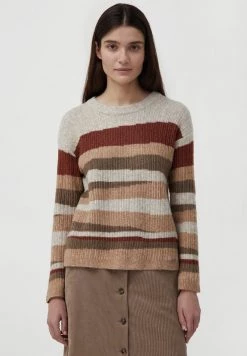Finn Flare Damen RUNDHALS - Strickpullover - Beige