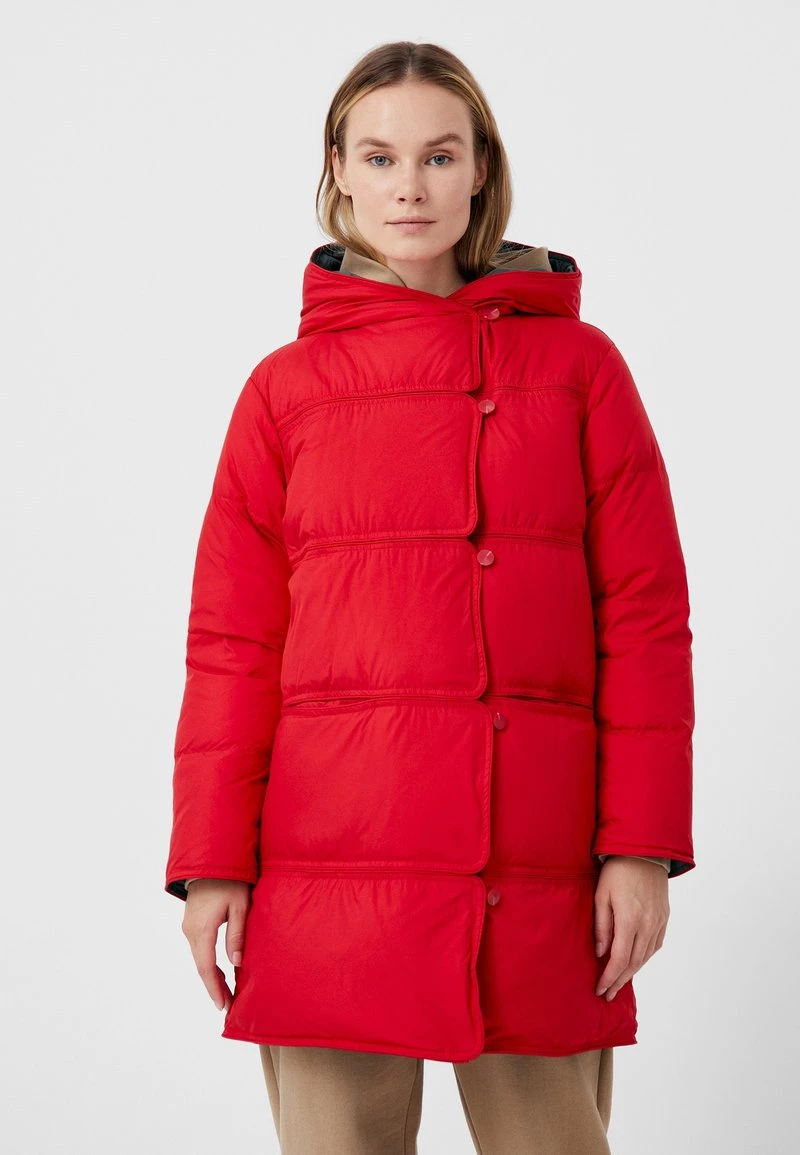 Finn Flare Damen Daunenmantel - Red 3 Finn Flare Damen Daunenmantel - Red