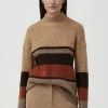 Finn Flare Damen Strickpullover - Light Brown -Finn Flare Verkaufsladen a7d43d118fab4ecda54a9b4367c29057