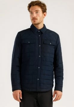 Finn Flare Herren MIT AUFGESETZTEN TASCHEN - Übergangsjacke - Cosmic Blue