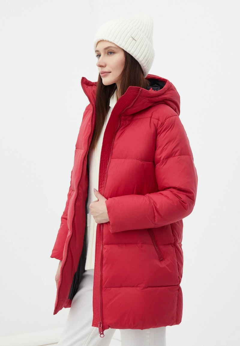 Finn Flare Damen Daunenmantel - Red 5 Finn Flare Damen Daunenmantel - Red – Bild 3