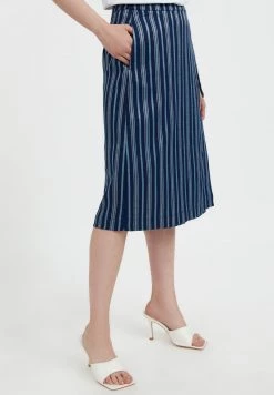 Finn Flare A-Linien-Rock - Dark Blue | Damen -Finn Flare Verkaufsladen a922a0252551422ca8bbc59c1b069f2b