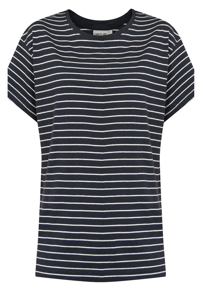 Finn Flare Damen T-Shirt Print - Cosmic Blue 8 Finn Flare Damen T-Shirt Print - Cosmic Blue – Bild 6