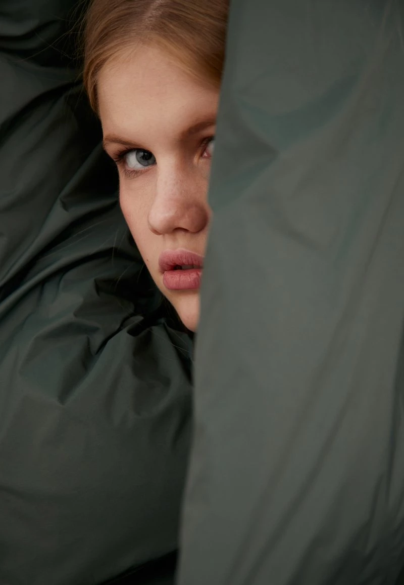 Finn Flare Damen Daunenmantel - Dark Green 7 Finn Flare Damen Daunenmantel - Dark Green – Bild 5