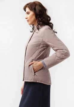 Finn Flare Damen FEINEM STEHKRAGEN - Übergangsjacke - Light Brown -Finn Flare Verkaufsladen a9fe45309d684c2da26097c6c0093947