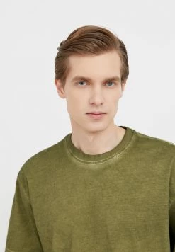 Finn Flare T-Shirt Print - Olive Green | Herren -Finn Flare Verkaufsladen aa7c0e5cb785461e89108f0497e52c2d
