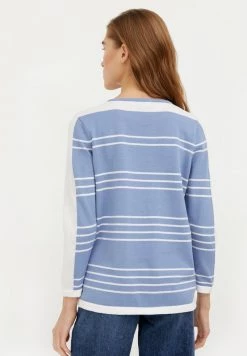 Finn Flare Damen Strickpullover - Light Blue -Finn Flare Verkaufsladen aae69283be314b82a30194f1bfa15718