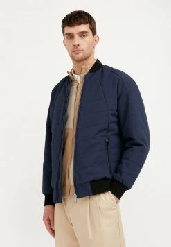 Finn Flare Herren Bomberjacke - Dark Blue