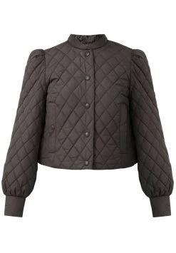 Finn Flare Damen Übergangsjacke - Dark Brown -Finn Flare Verkaufsladen ab5a82498f6048acbab69b73f011c996
