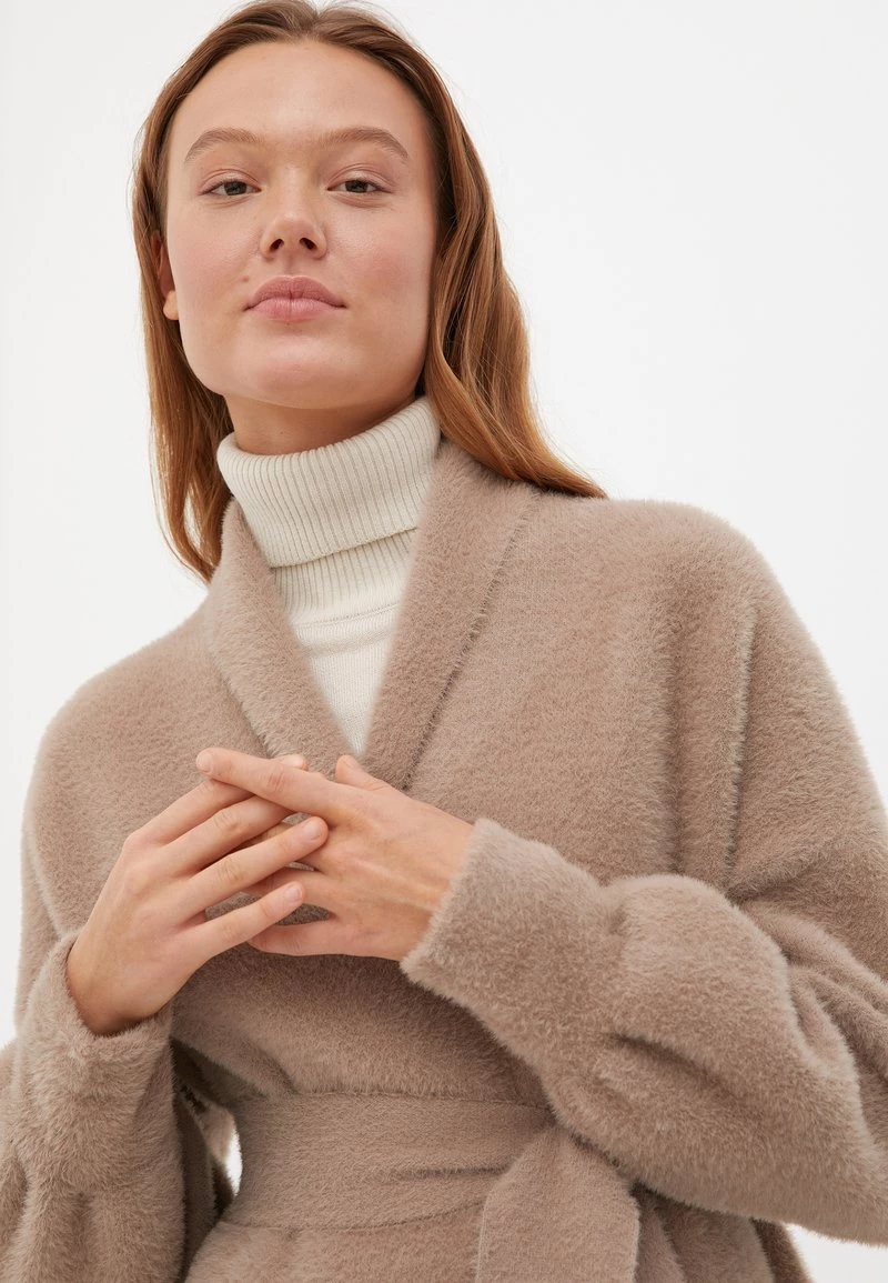 Finn Flare Damen Strickjacke - Brown 6 Finn Flare Damen Strickjacke - Brown – Bild 4