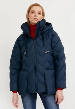 Finn Flare Winterjacke - Dark Blue | Damen