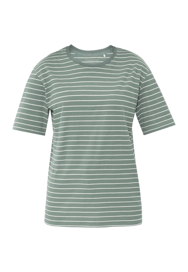 Finn Flare Damen T-Shirt Print - Green 4 Finn Flare Damen T-Shirt Print - Green – Bild 2