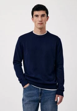 Finn Flare Herren Strickpullover - Dark Blue