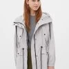 Finn Flare Damen Outdoorjacke - Light Grey -Finn Flare Verkaufsladen ad7164886ba8433ea600c98159638e31