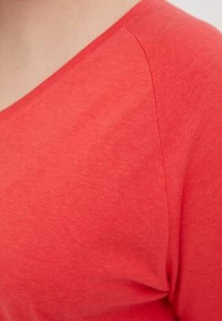 Finn Flare Damen T-Shirt Basic - Pink -Finn Flare Verkaufsladen add3c047f0034a929f88f7ee79f787cc