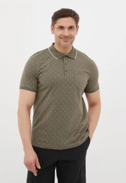 Finn Flare Herren Poloshirt - Dark Green