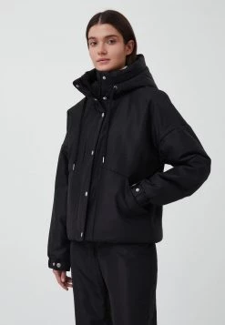 Finn Flare KURZE - Outdoorjacke - Black | Damen -Finn Flare Verkaufsladen ae132d3f8d654f22b94db6112c776356