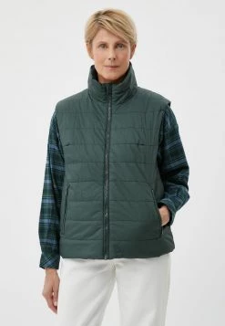 Damen FINN FLARE - Weste - Dark Green