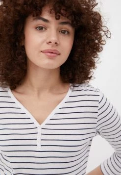 Finn Flare Damen Langarmshirt - White