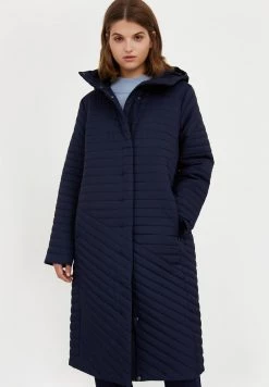 Finn Flare Damen Wintermantel - Dark Blue