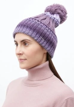 Finn Flare Damen Mütze - Dark Purple