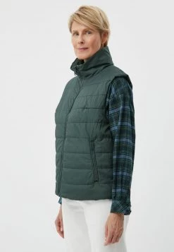 Damen FINN FLARE - Weste - Dark Green -Finn Flare Verkaufsladen b0d03ebd3ccc4097b6e7bad6447628d3