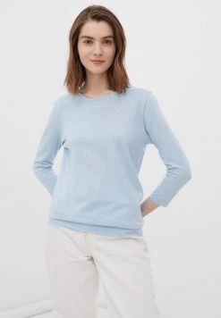 Finn Flare Damen Langarmshirt - Light Blue