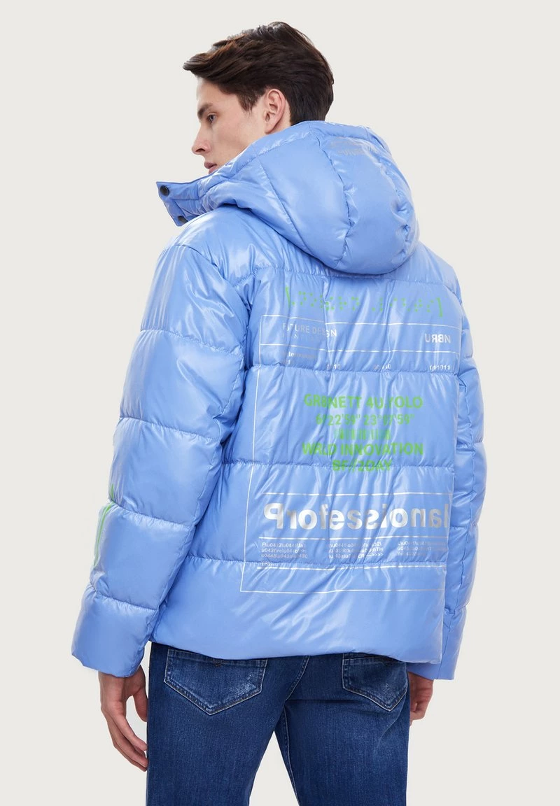 Finn Flare Herren Daunenjacke - Blue 5 Finn Flare Herren Daunenjacke - Blue – Bild 3