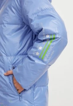 Finn Flare Damen Wintermantel - Blue -Finn Flare Verkaufsladen b168d9f3a307499bbe36ad78b13d1572