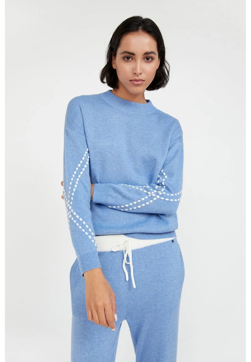 Finn Flare Strickpullover - Light Blue | Damen 3 Finn Flare Strickpullover - Light Blue | Damen