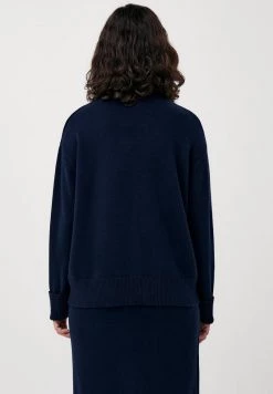 Finn Flare Damen Strickpullover - Dark Blue -Finn Flare Verkaufsladen b263440306d54afcbaba4f370fd40797