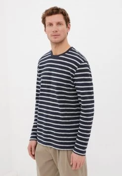 Finn Flare Herren Langarmshirt - Dark Blue 13 Finn Flare Herren Langarmshirt - Dark Blue -Finn Flare Verkaufsladen b2a5ebe6d812401680b456f7906b2773