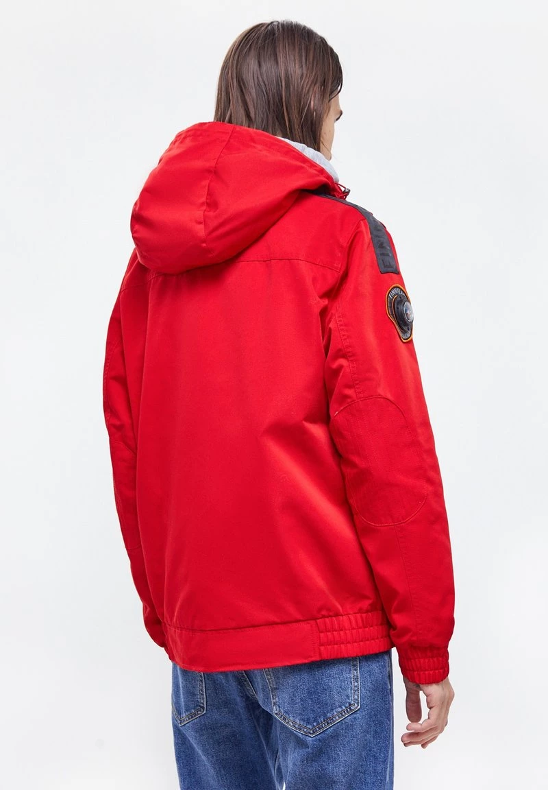 Finn Flare Outdoorjacke - Red | Herren 5 Finn Flare Outdoorjacke - Red | Herren – Bild 3