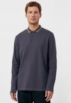 Finn Flare Herren Poloshirt - Dark Grey