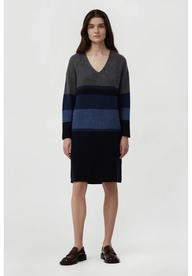 Finn Flare Strickkleid - Dark Blue | Damen 4 Finn Flare Strickkleid - Dark Blue | Damen – Bild 2