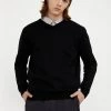 Finn Flare Herren Strickpullover - Black -Finn Flare Verkaufsladen b50c1d0be530478c88500332989ba1f3