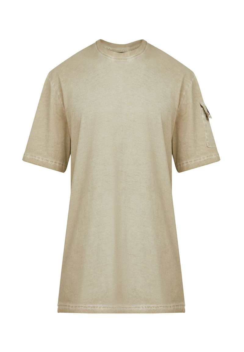 Finn Flare Herren T-Shirt Print - Beige 7 Finn Flare Herren T-Shirt Print - Beige – Bild 5